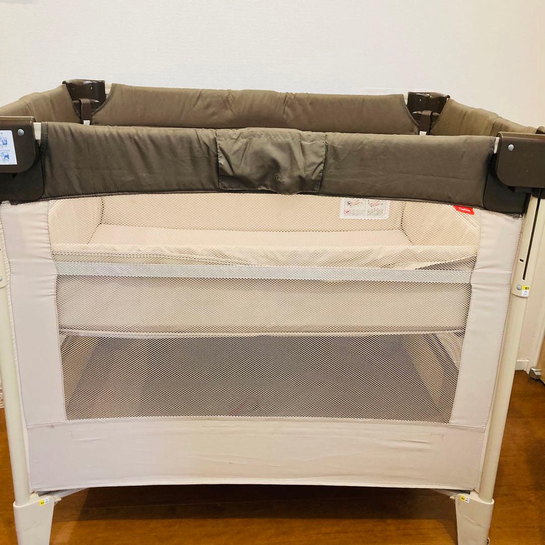 Aprica アップリカ ベビーベッド ココネルエアー ココア BR