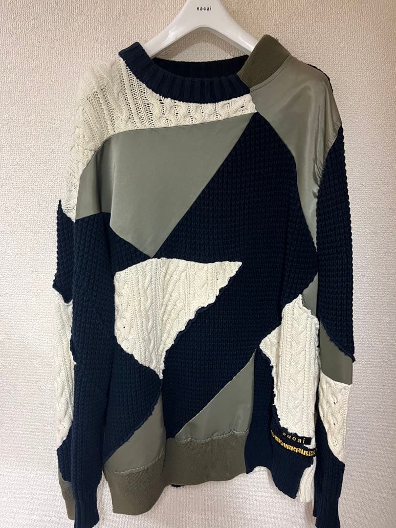 【定価104500円】sacai×hank willis thomas ニット