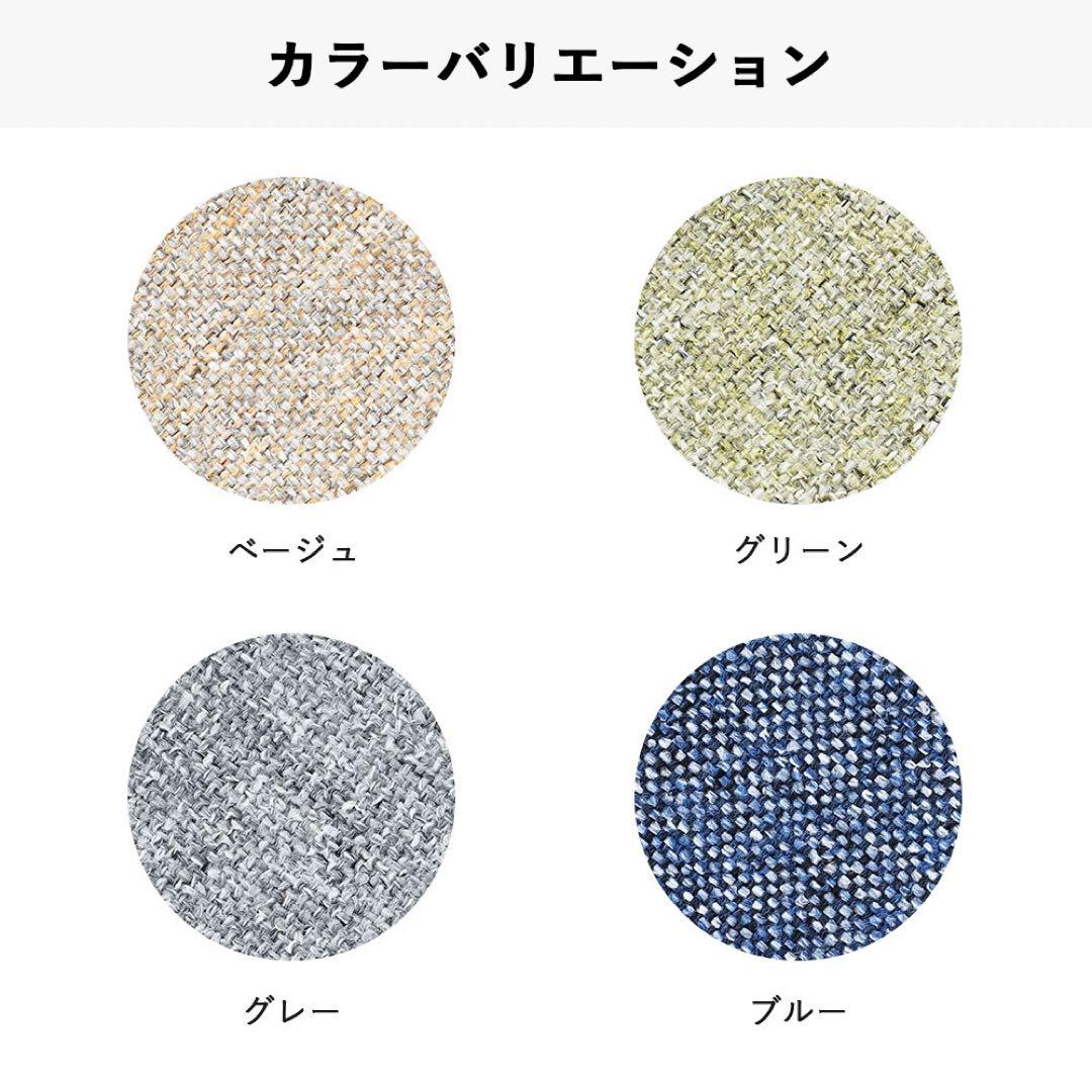 新品 オットマン 単品 グレー ビーズクッション ソファ 足置き 大きい