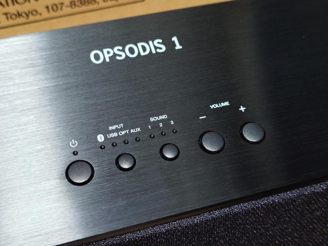 【美品】 OPSODIS 1 立体音響スピーカー 鹿島建設