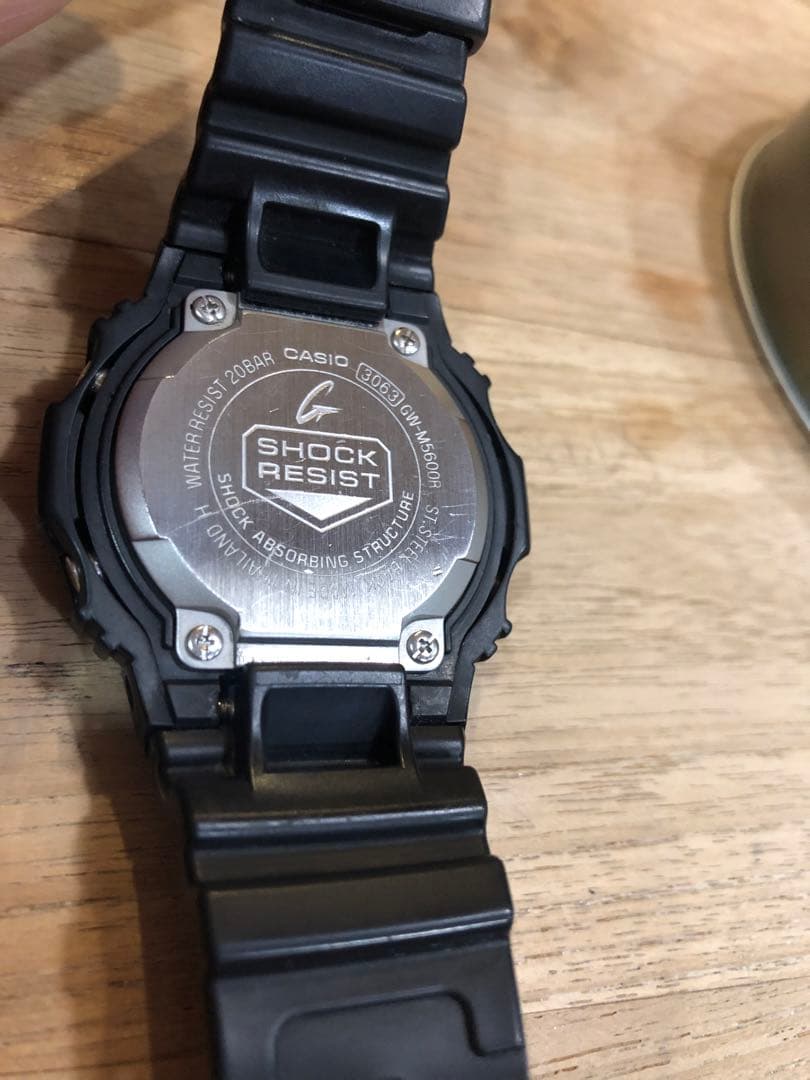 CASIO G-SHOCK GW-M5600R 電波ソーラー（箱、タグ付）