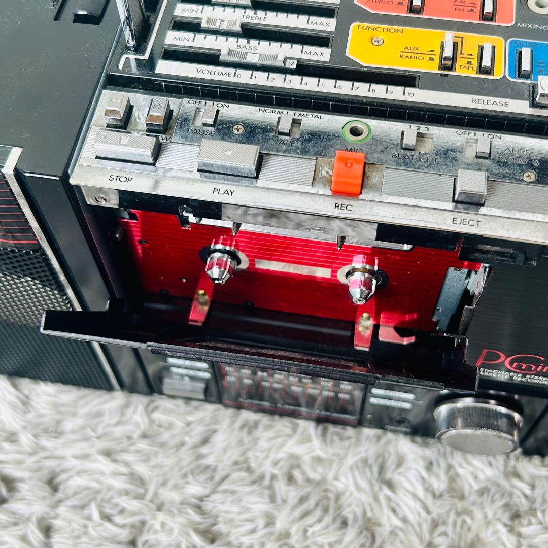 ビクター PC mini PC-R100 ラジカセ カセットデッキ ビンテージ