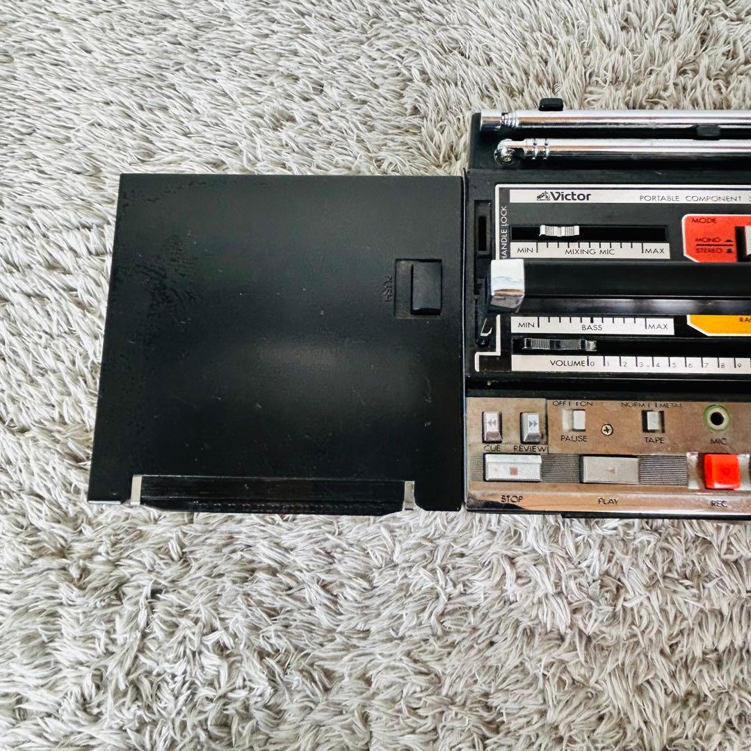 ビクター PC mini PC-R100 ラジカセ カセットデッキ ビンテージ