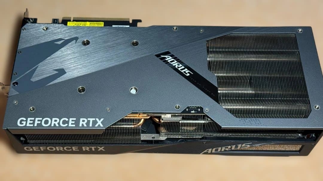 【美品・使用頻度少】Gigabyte RTX4090 Aorus Master