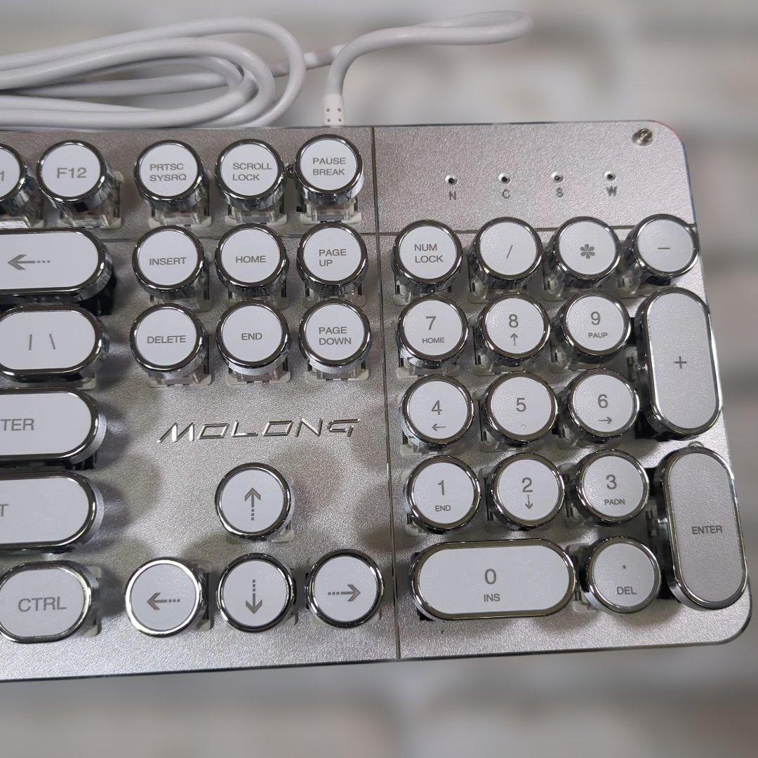 【美品】V-TECHNOLOGY メタルメカニカルキーボード