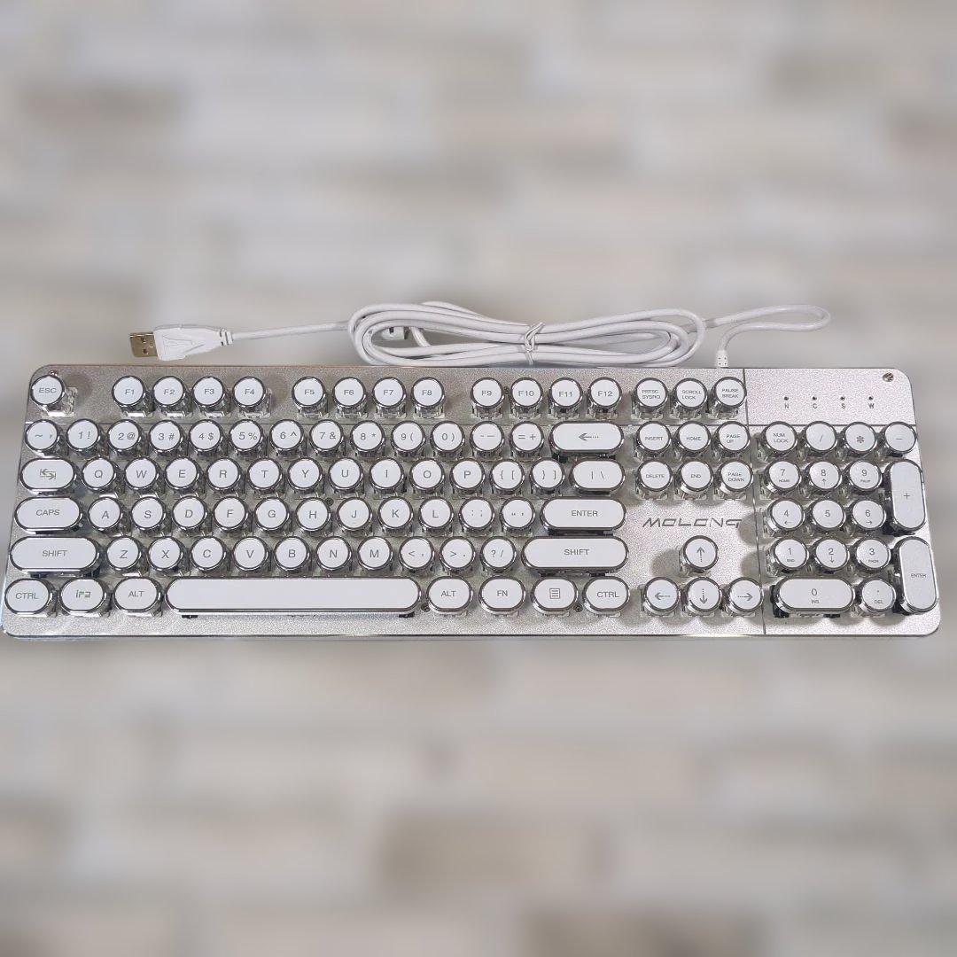 【美品】V-TECHNOLOGY メタルメカニカルキーボード