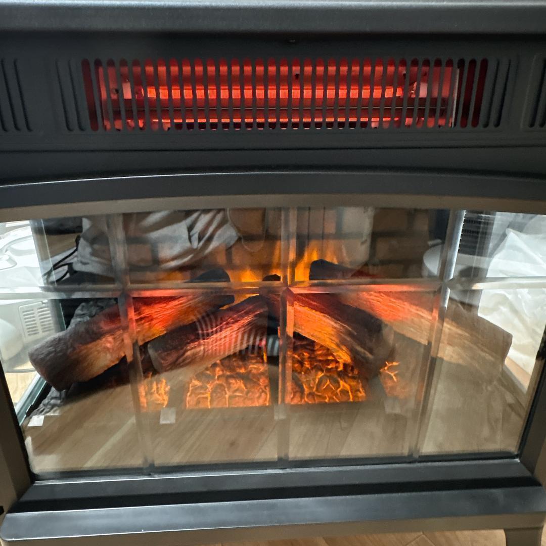 QVCジャパン DFI-5010-01 暖炉型ファンヒーター [美品]