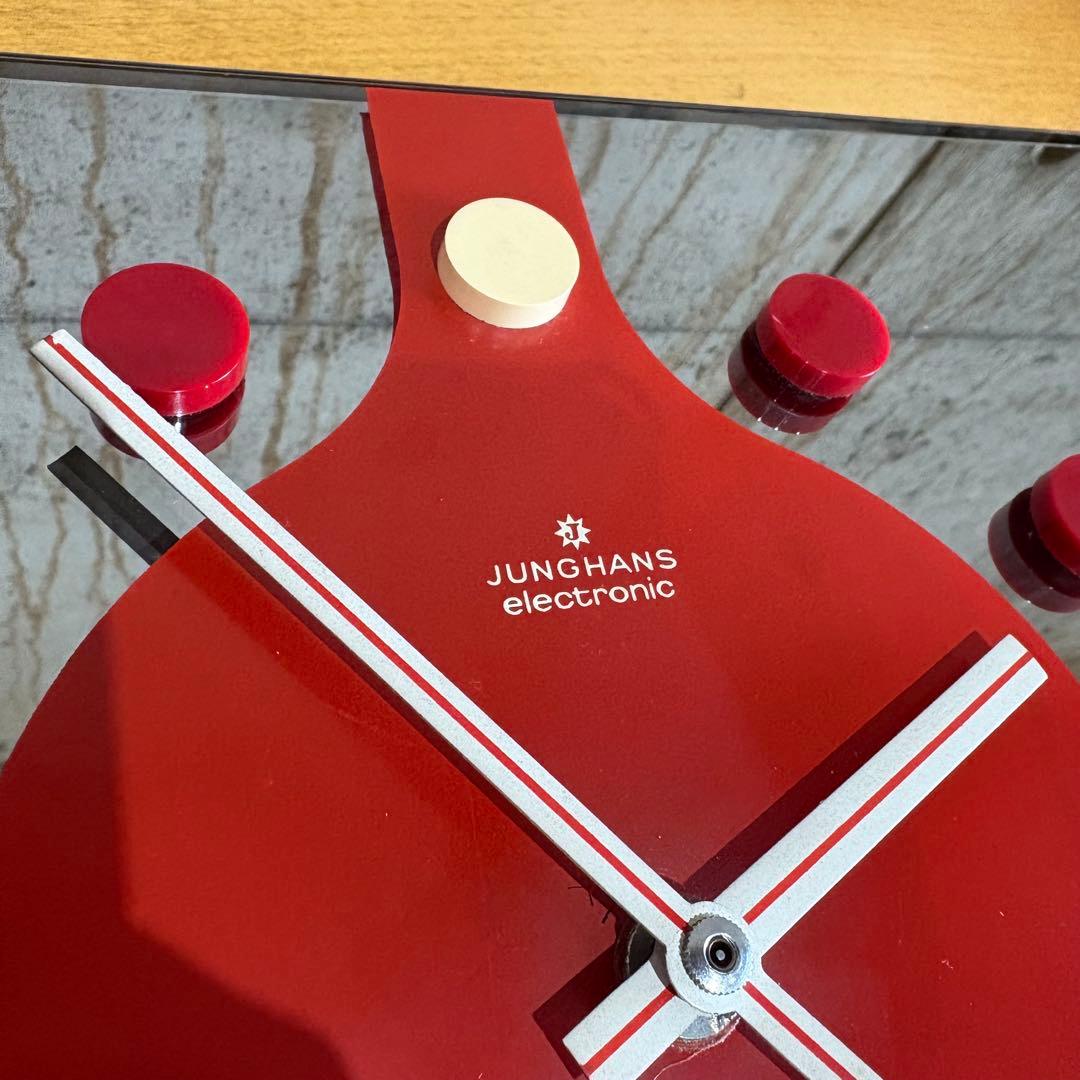 JUNGHANS 70' ヴィンテージ　ミラーフェイスクロック　壁掛時計