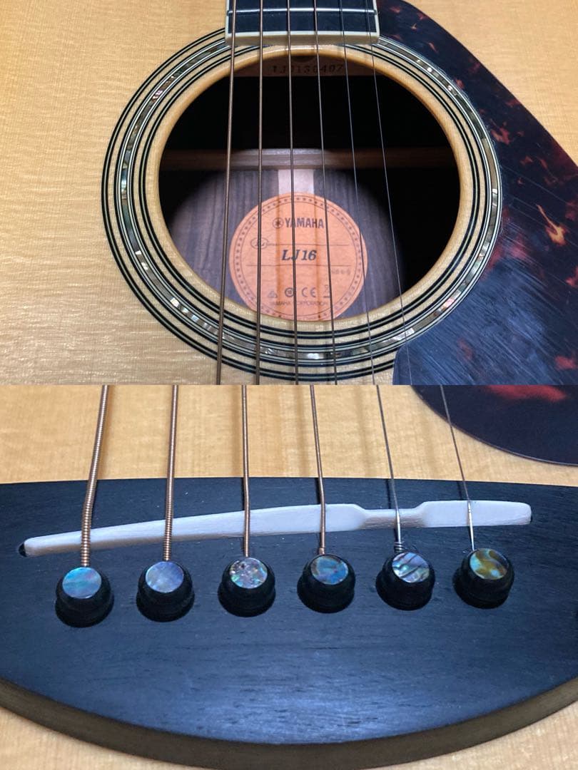 YAMAHA LJ16 ARE エレアコギター美品オール単板モデル