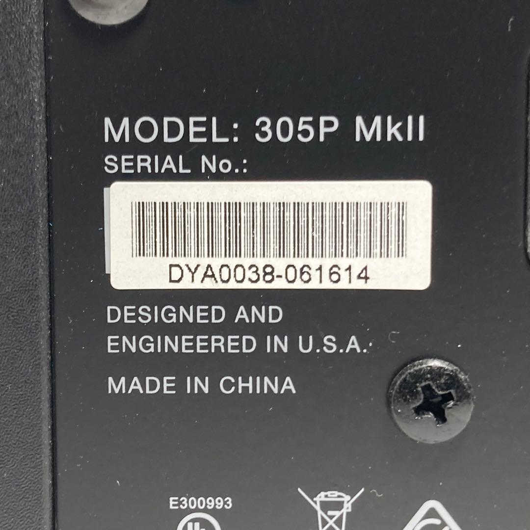 極美品 JBL パワードスタジオモニター 305P MkII ペア セット