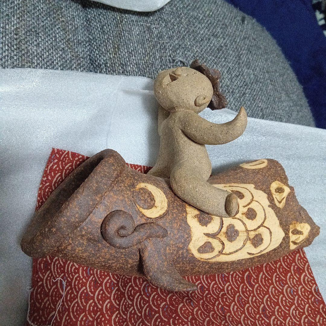 5月の節句　鯉のぼり　陶器 滋賀県　信楽焼