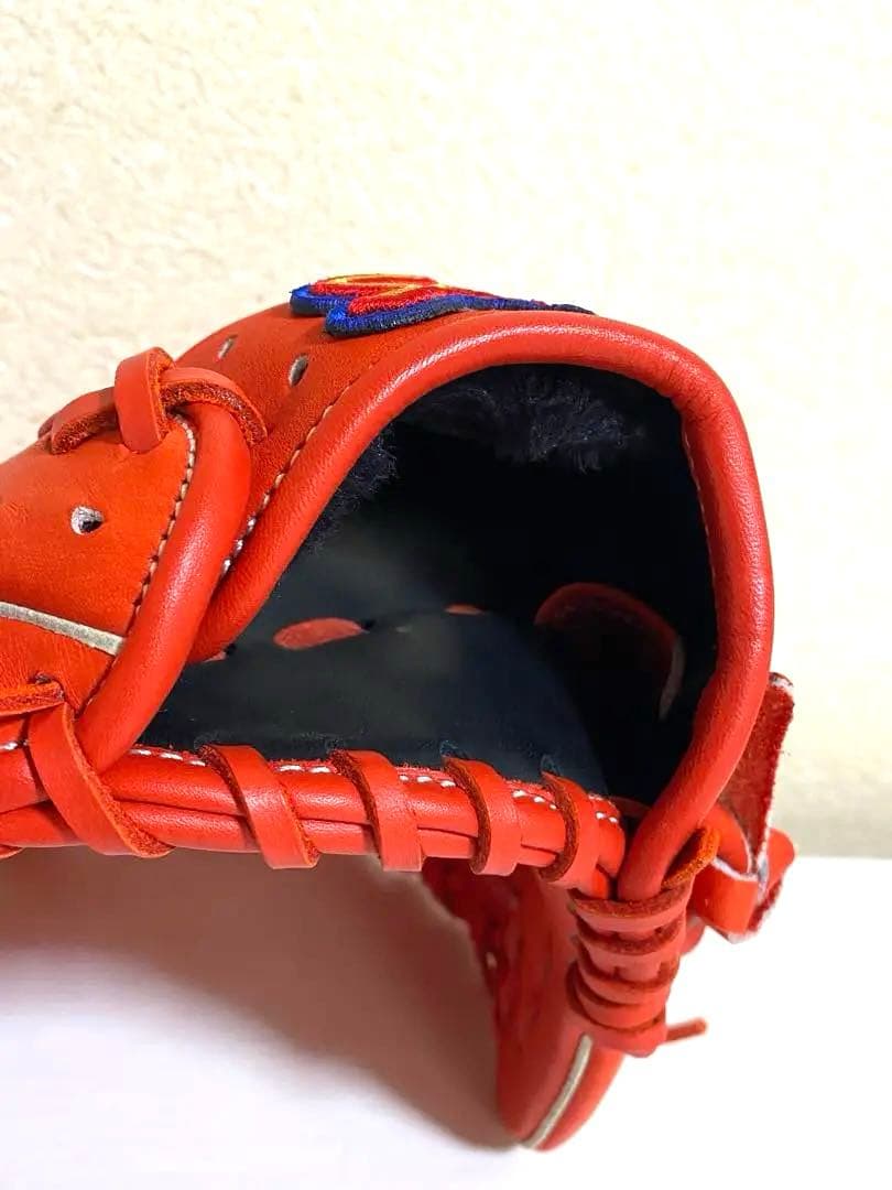 《新品未使用》久保田スラッガー軟式少年用グラブKSN-J6 Fオレンジ