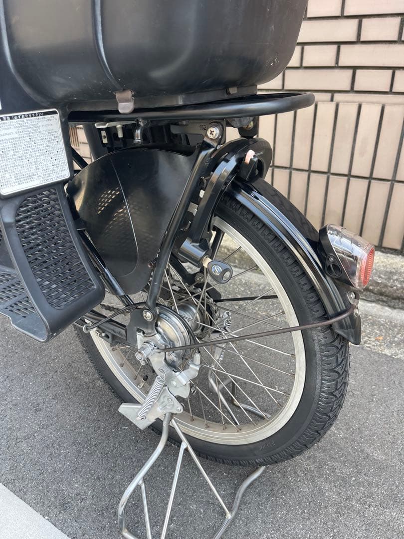 「前後チャイムシート付き」パナソニック電動アシスト自転車です。