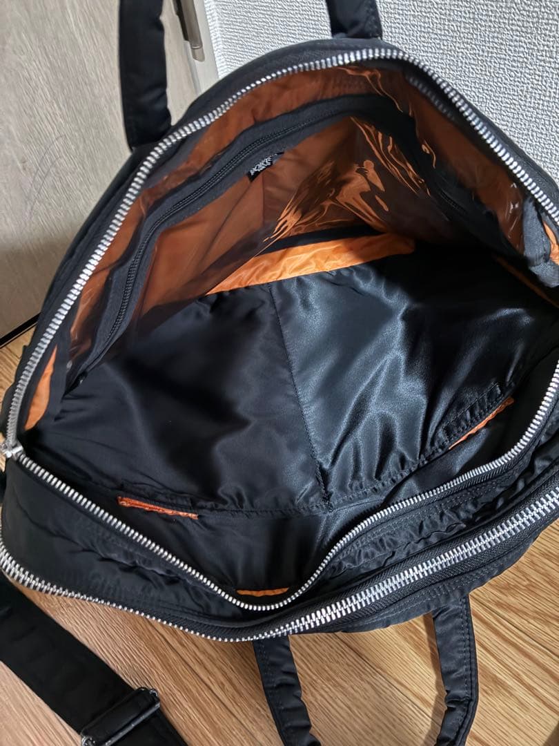 PORTER 2層式　2WAY タンカー　ブリーフケース　ブラック