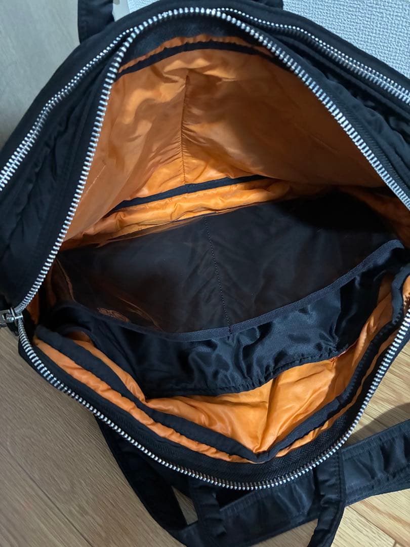 PORTER 2層式　2WAY タンカー　ブリーフケース　ブラック