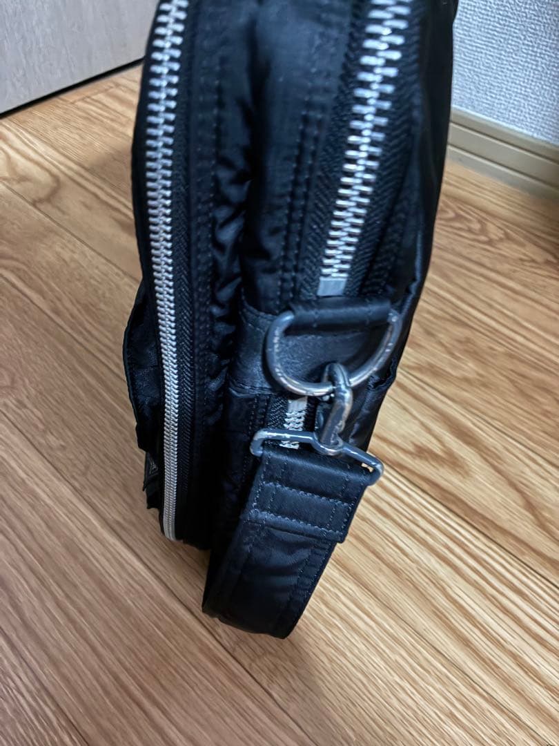 PORTER 2層式　2WAY タンカー　ブリーフケース　ブラック