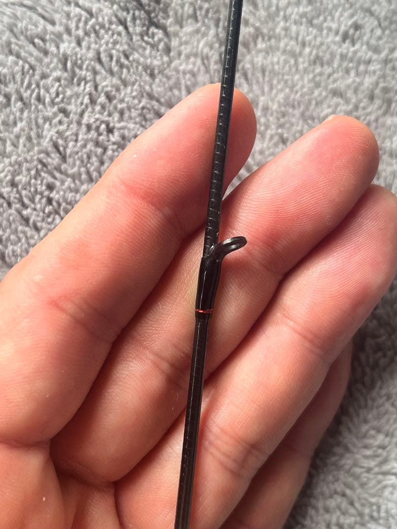 ダイワ月下美人airアジング63-Tアジングロッド ブラック 2ピース　ジャンク