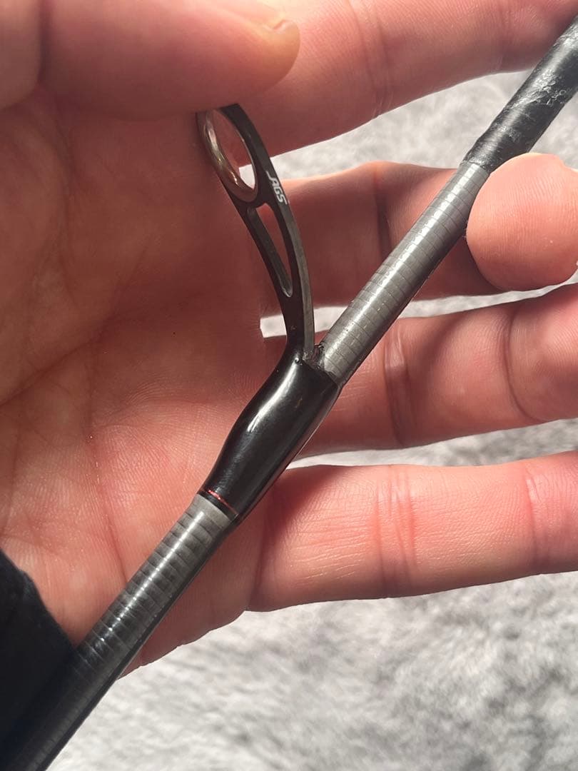 ダイワ月下美人airアジング63-Tアジングロッド ブラック 2ピース　ジャンク