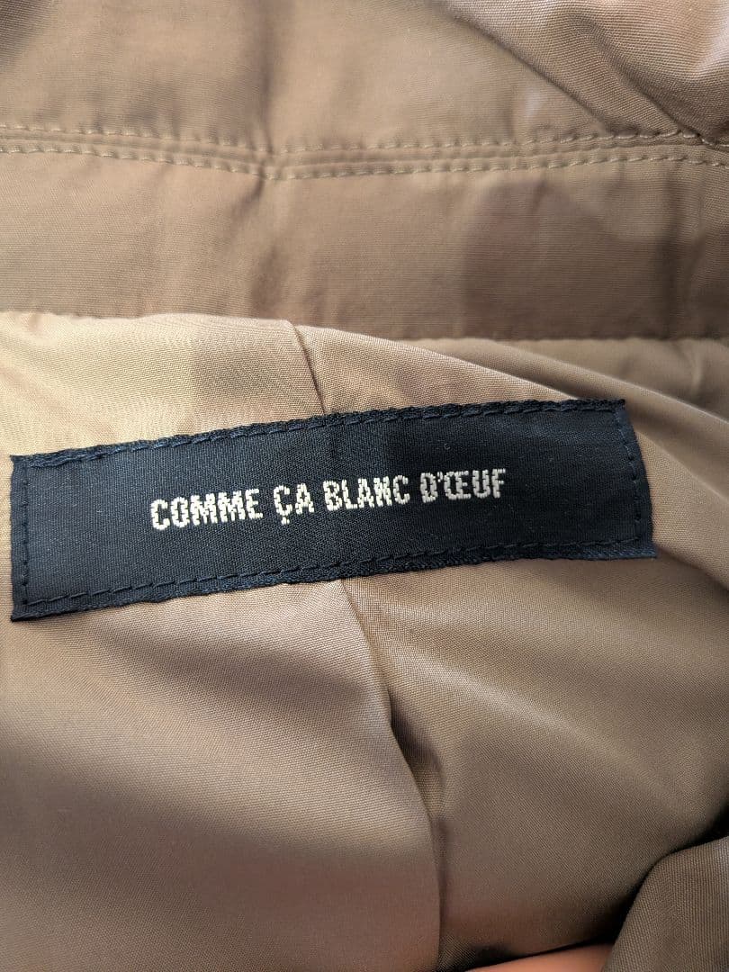 コムサ・ブロンドオフ　ママダウンコート