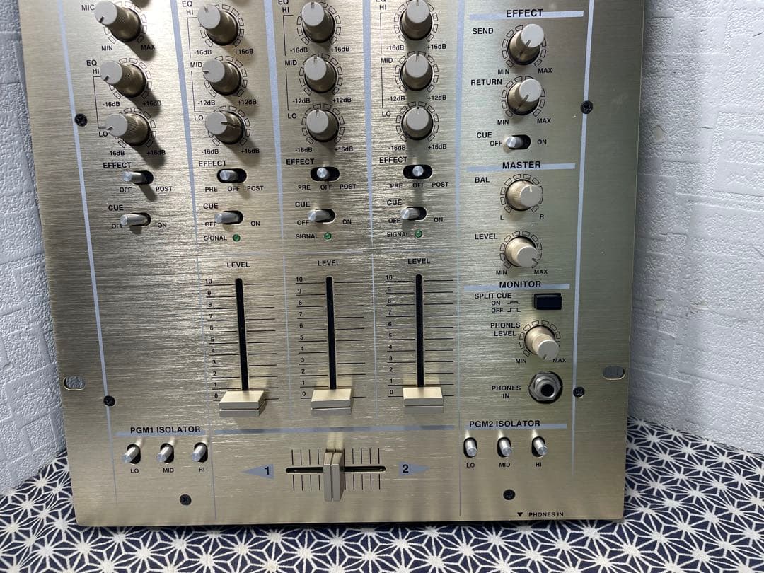 VESTAX ベスタクス　PCV-275 フェーダー、内部メンテナンス