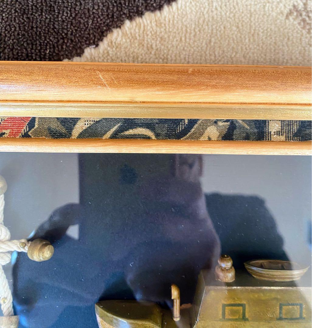 マリンロープ 結び 標本 額入り マリン 船舶 ヴィンテージ風 インテリア