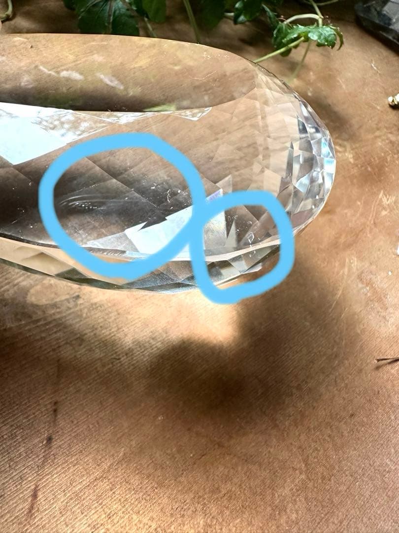 ファセットカットクリスタル（天然水晶）スーパークリア