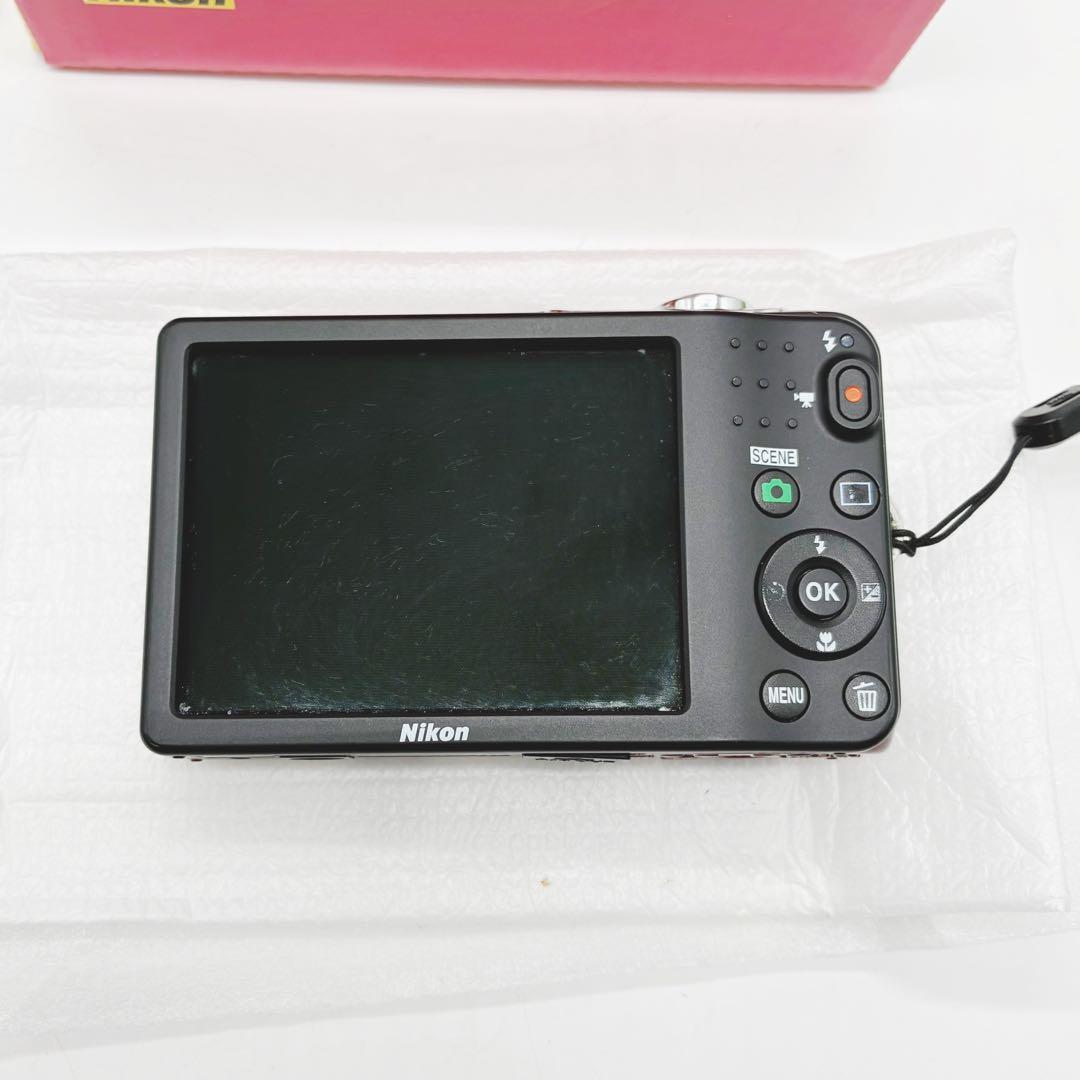 動作ok✨NIKON ニコン デジカメ L32 コンデジ 箱付 COOLFIX