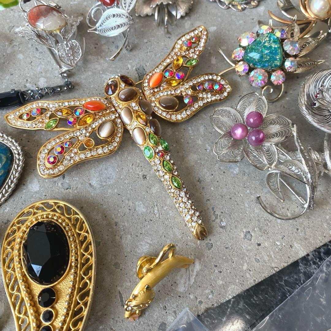 マジョリカ MAJORICA アクセサリー ブローチ おまとめ セット 33点