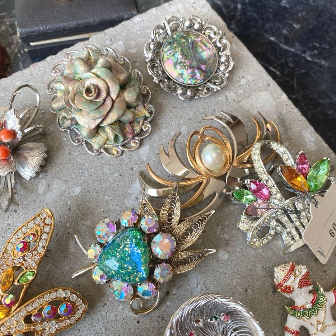 マジョリカ MAJORICA アクセサリー ブローチ おまとめ セット 33点