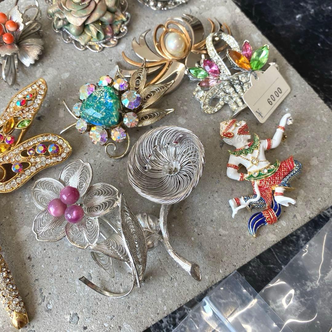 マジョリカ MAJORICA アクセサリー ブローチ おまとめ セット 33点