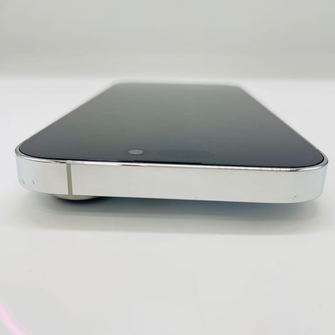 iPhone 14pro 128GB シルバー SIMフリー バッテリー交換ずみ
