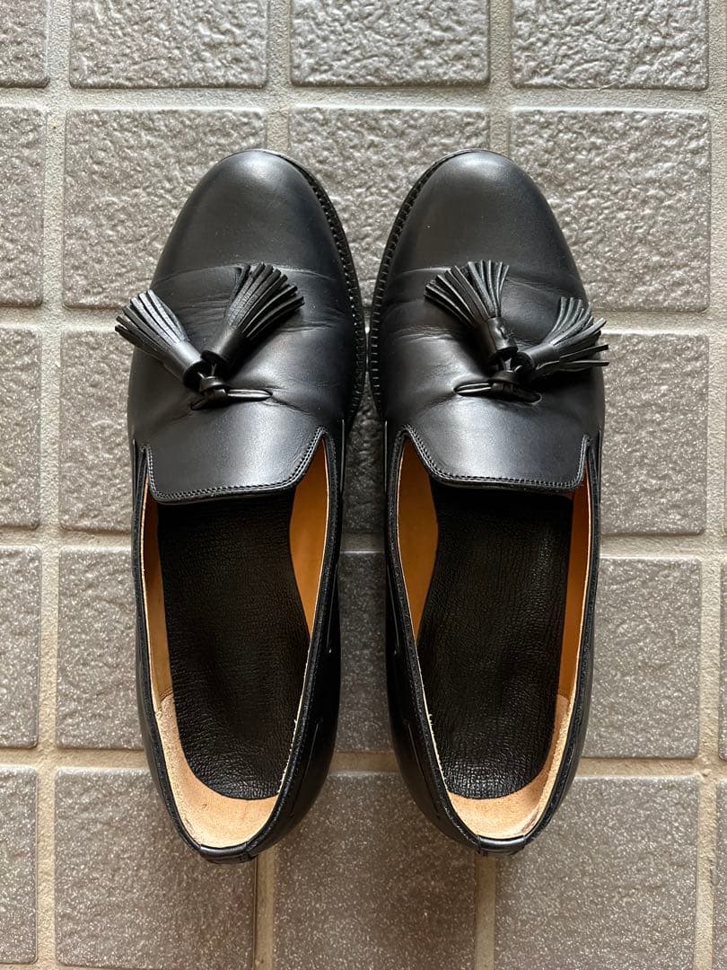 靴 forme Tassel loafer Plain toe