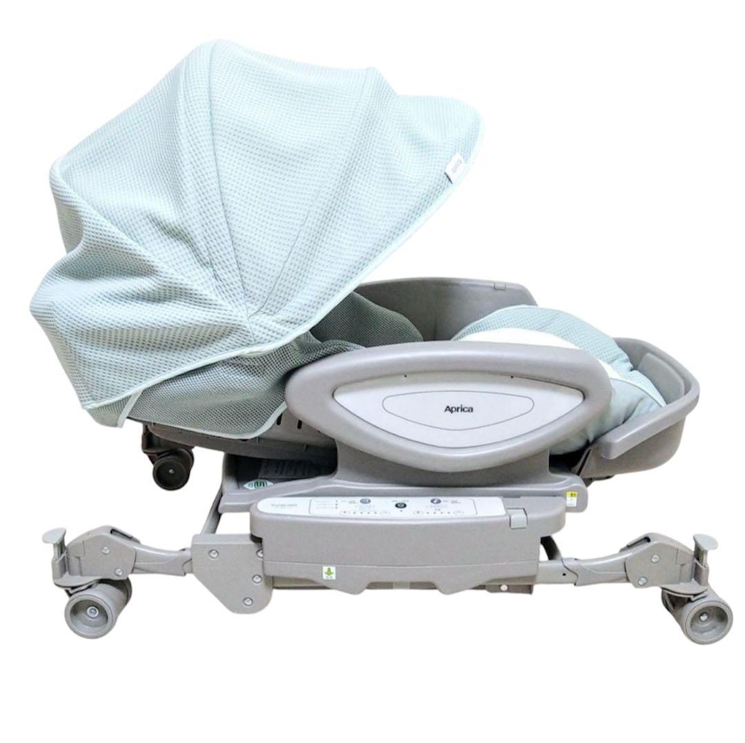 アップリカ 電動 ユラリズム オート プレミアム ピスタチオ 美品