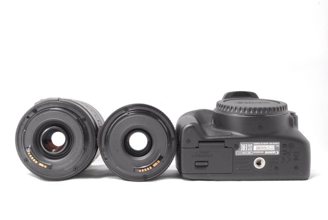 超軽量✨高画質✨Canon Kiss X7✨デジタル一眼レフ✨Wレンズ