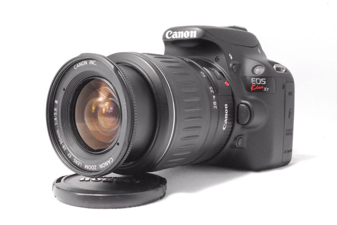 超軽量✨高画質✨Canon Kiss X7✨デジタル一眼レフ✨Wレンズ