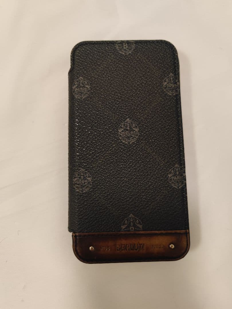 【希少　美品】Berluti iPhone12 / 12 Pro ケース 手帳型