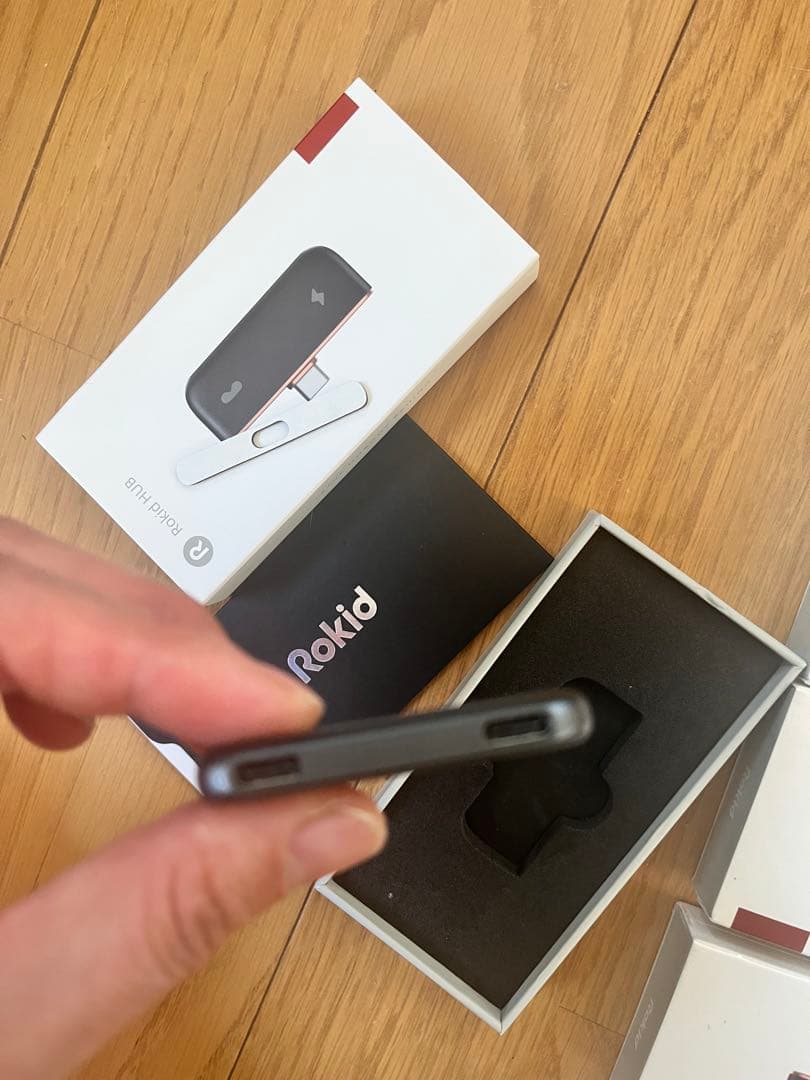 未開封Rokid USBハブ 2ポート ブラック5個