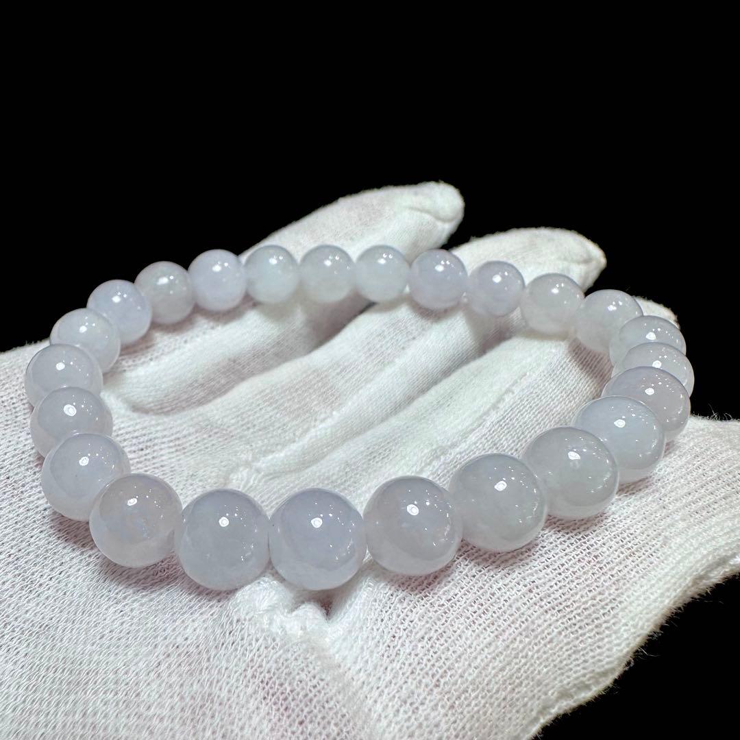 美しい色味！！　ラベンダーヒスイ　ブレスレット