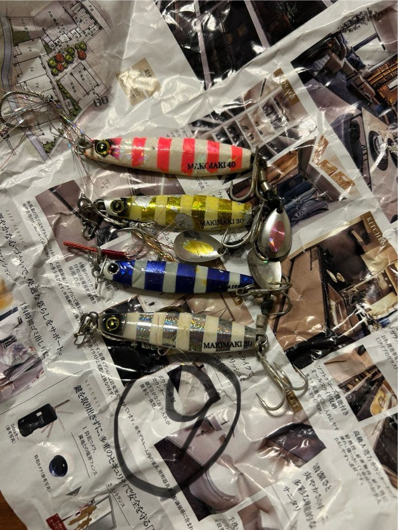 ルアー　メタルジグ　エギ　セット売り　100個近く