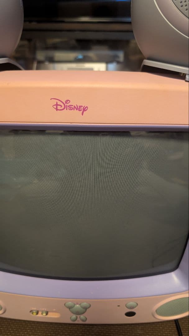 Disney ディズニー ミッキーマウス型テレビ＆DVDプレーヤー