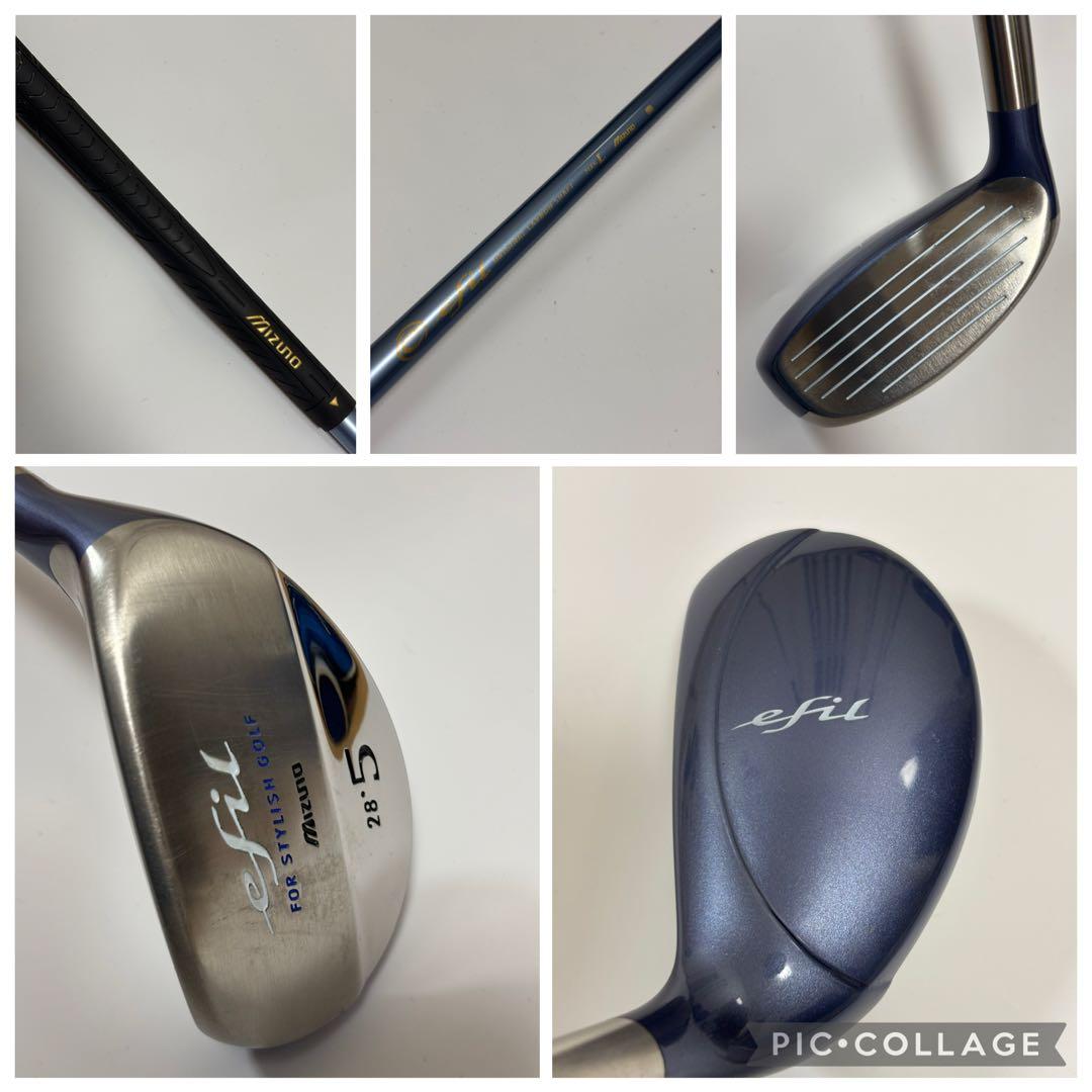 ミズノ　ゴルフ　レディース　efil L 9本