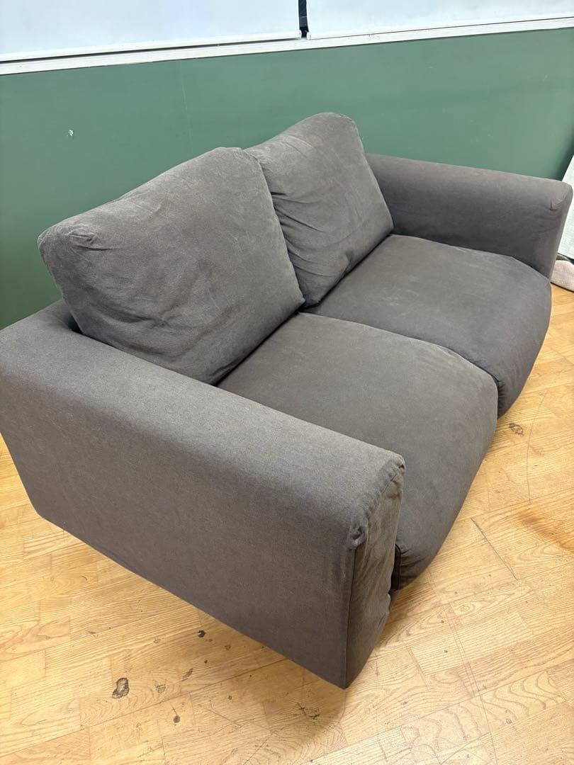 M110 MUJI オットマン付き2Pソファ 幅1600mm