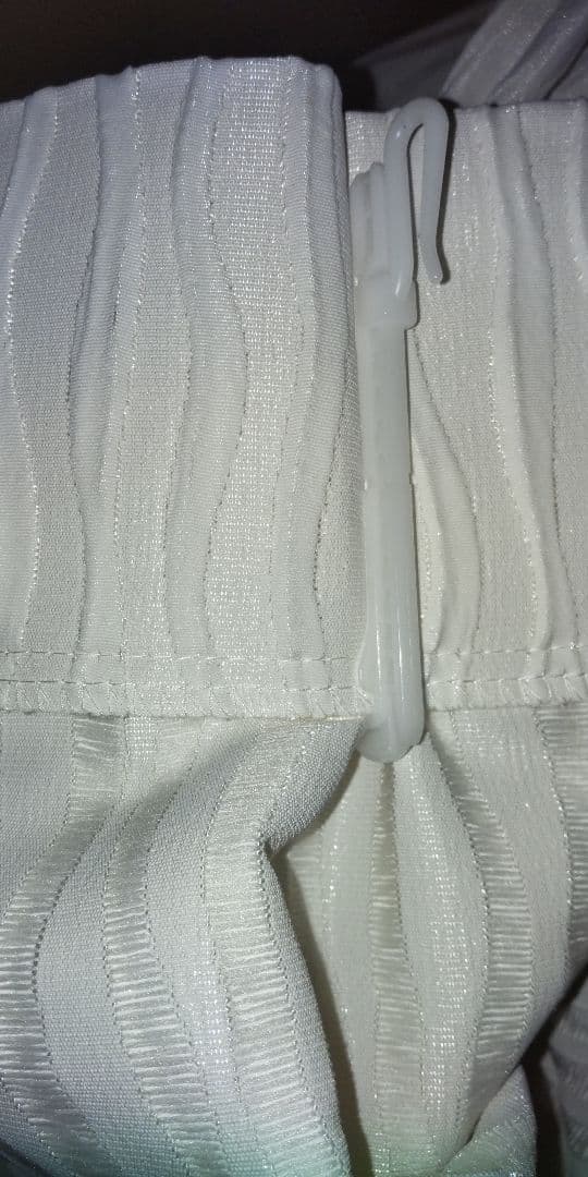 KEYUKA 波模様 ベージュ カーテン