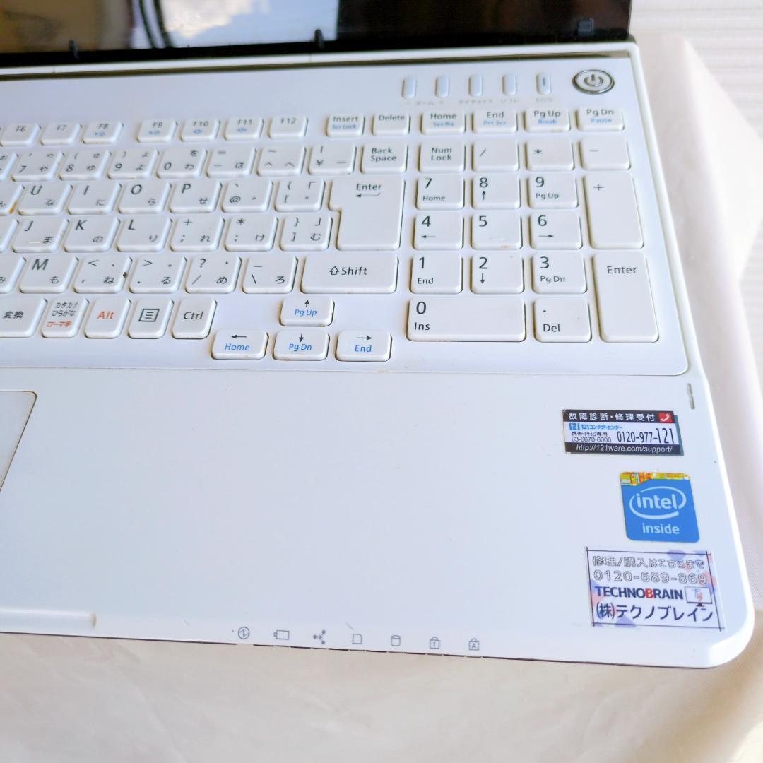 初心者おすすめ NEC ノートパソコン 15.6インチ webカメラ SSD