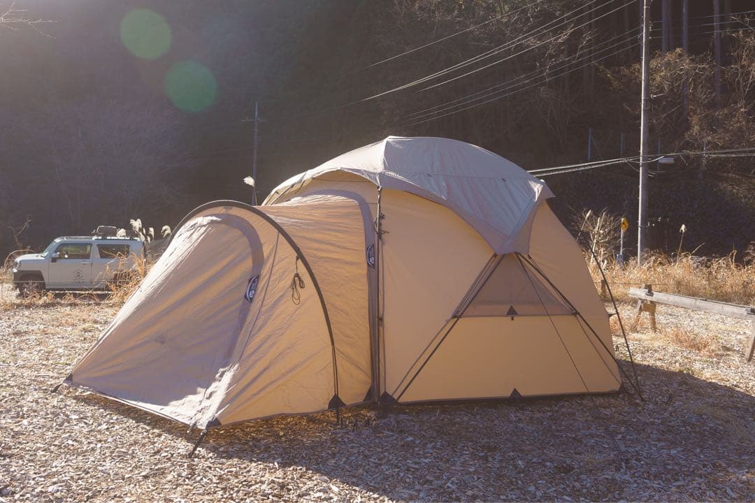 MOBI GARDEN COMMANDER 185 オプション付き　ドームテント