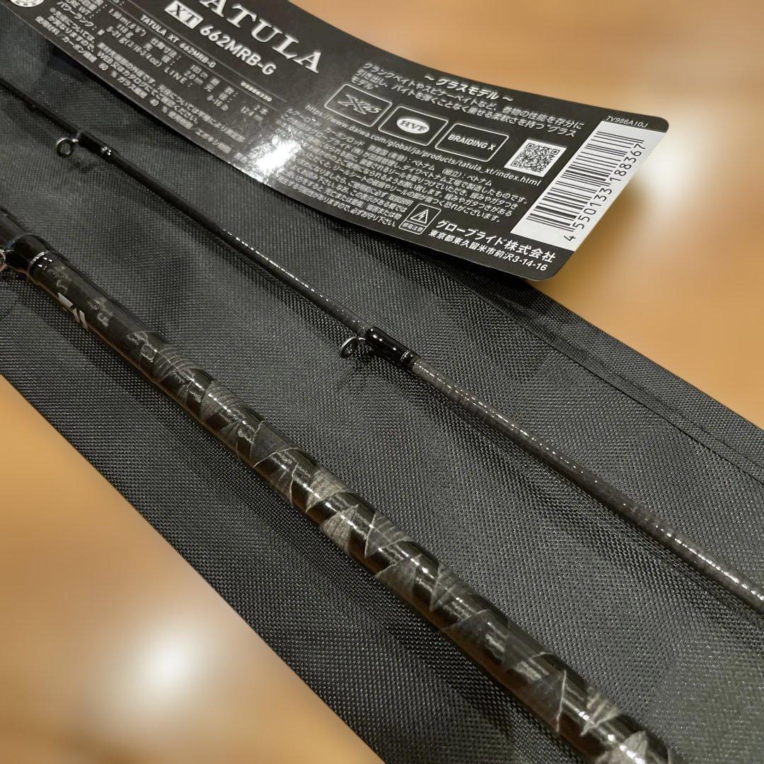 新品未使用　ダイワ バスロッド タトゥーラ XT 662MRB-G