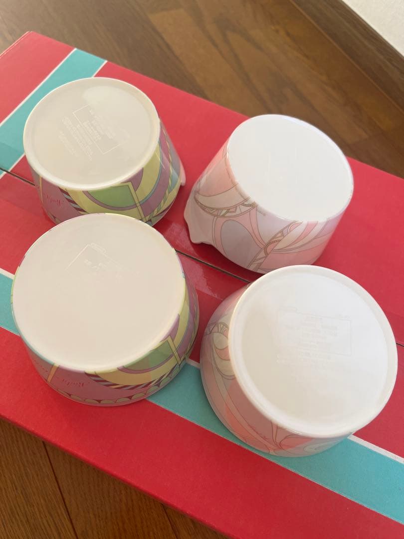 rady キティ　メラミンボウル　遊園地マーブル　2種類　4個纏め売り