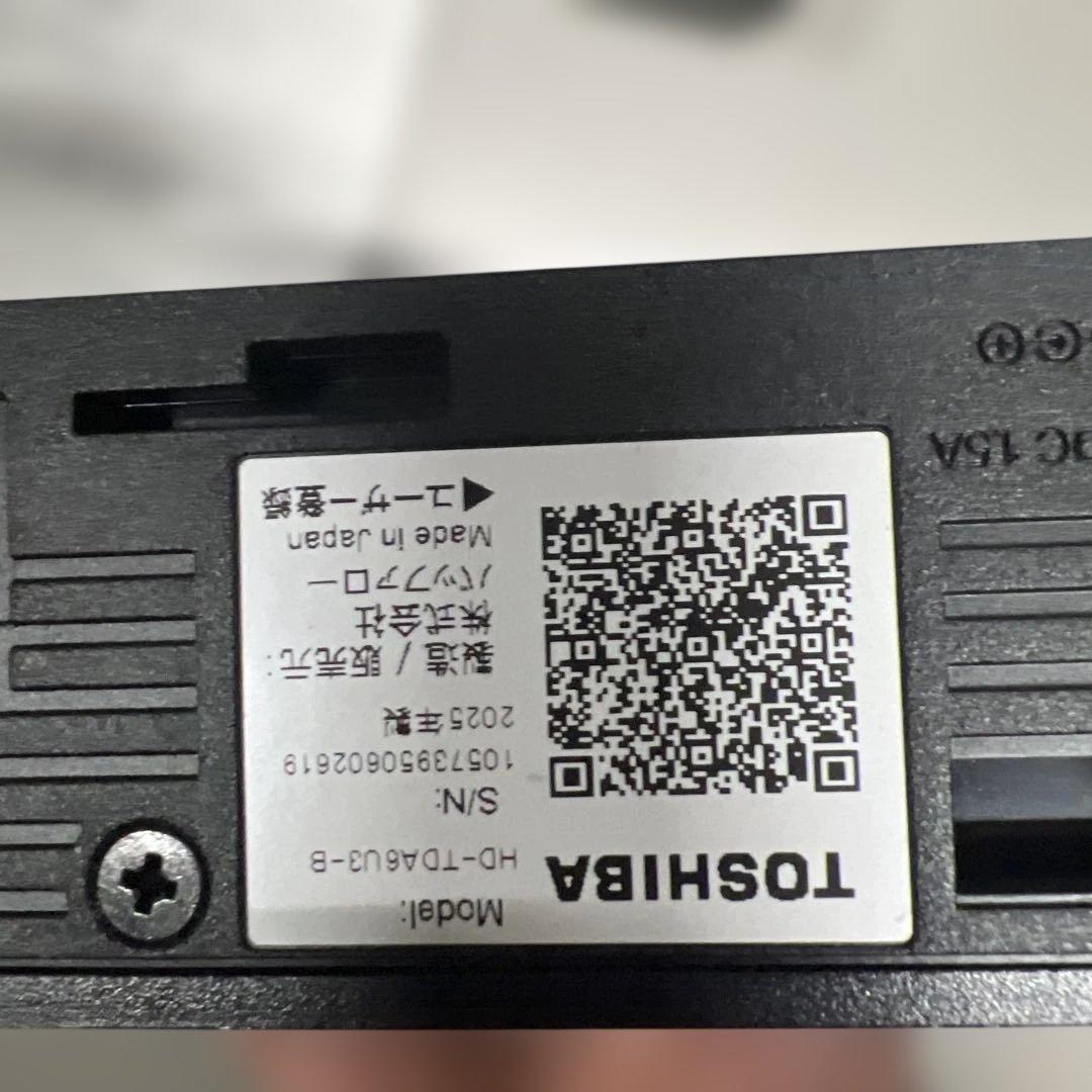 TOSHIBA Canvio Desktop 6TB 外付けHDD