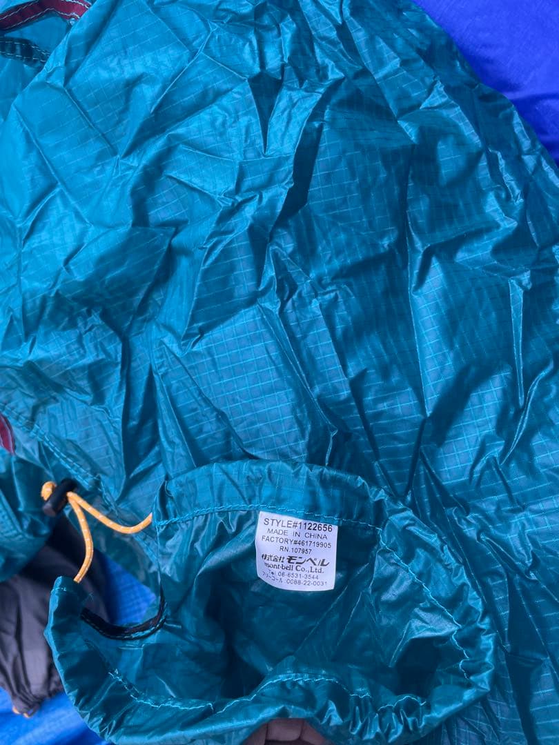 モンベルステラリッジテント4 レインフライ、グラウンドシート オプショナルロフト