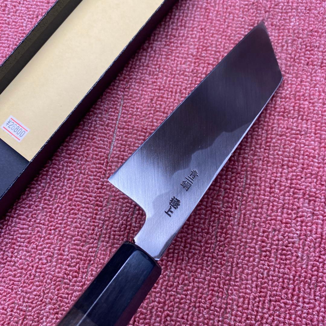 青二鋼　ケンムキ包丁、むきもの包丁 180㎜ 6寸